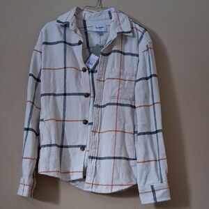 Goodfellow & Co. Mens Plaid Heavy Button-Up Shirt. Sz S